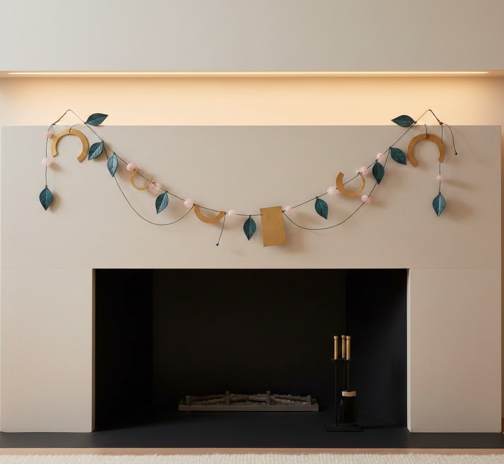 Modern collection garland